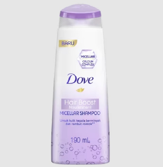 Cara Mengatasi Rambut Rontok dengan Dove Micellar Shampoo